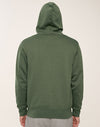 Adults Close Front  Contrast Fleecy Hoodie [53-FL09]