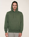 Adults Close Front  Contrast Fleecy Hoodie [53-FL09]