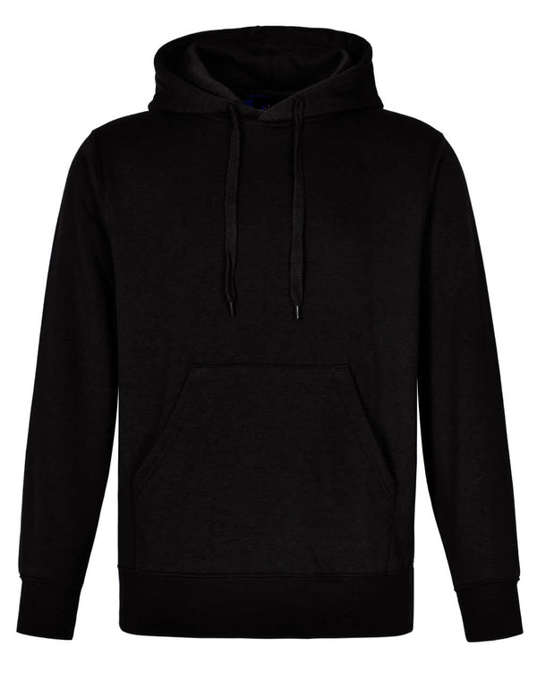 Adults Close Front  Contrast Fleecy Hoodie [53-FL09]