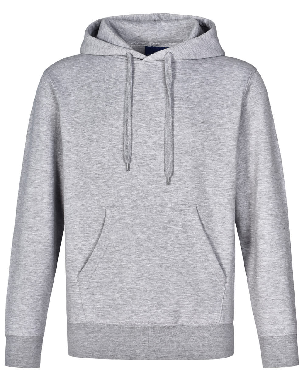 Adults Close Front  Contrast Fleecy Hoodie [53-FL09]