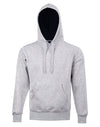 Adults Close Front  Contrast Fleecy Hoodie [53-FL09]