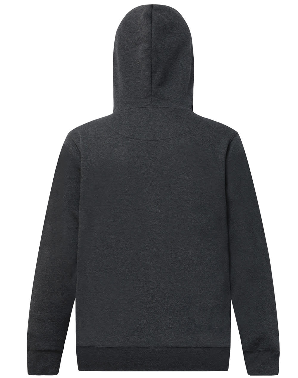 Adults Close Front  Contrast Fleecy Hoodie [53-FL09]