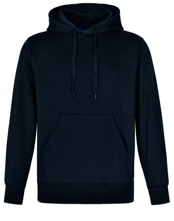 Adults Close Front  Contrast Fleecy Hoodie [53-FL09]