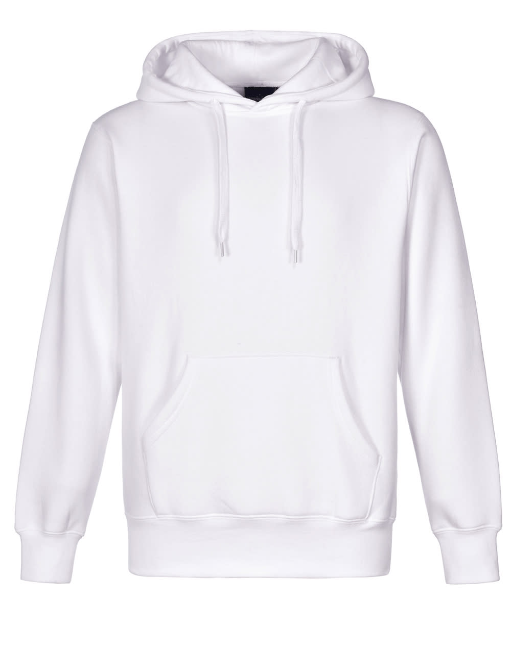 Adults Close Front  Contrast Fleecy Hoodie [53-FL09]