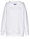 Kids Close Front  Contrast Fleecy Hoodie [53-FL09K]