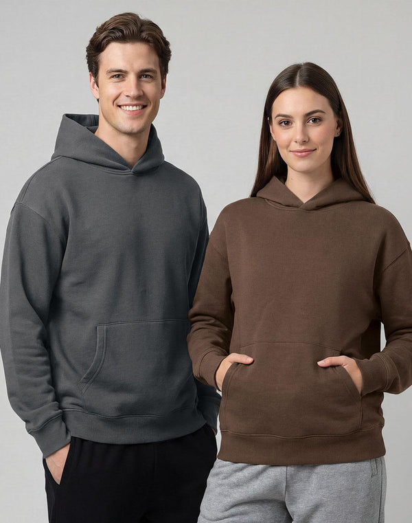 Unisex Premium Fleece Oversized Hoodie [53-FL10]