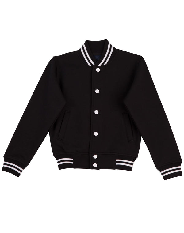 Adults Fleece Varsity Jacket [53-FL11]