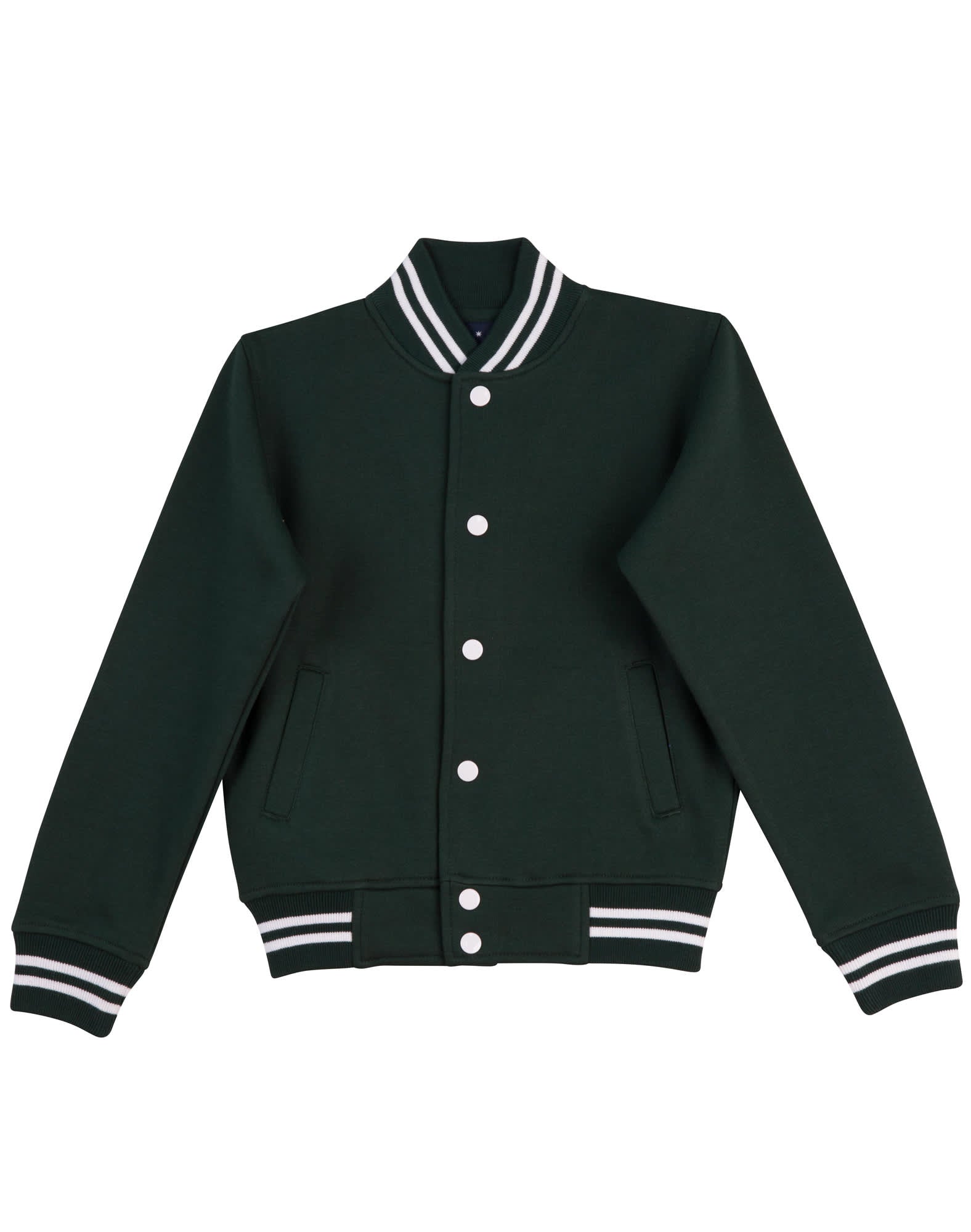 Adults Fleece Varsity Jacket [53-FL11]
