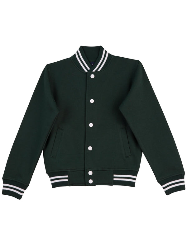 Adults Fleece Varsity Jacket [53-FL11]