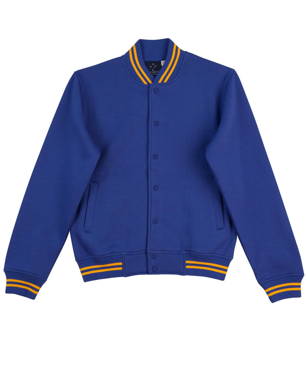 Adults Fleece Varsity Jacket [53-FL11]