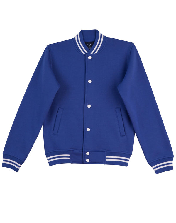 Adults Fleece Varsity Jacket [53-FL11]