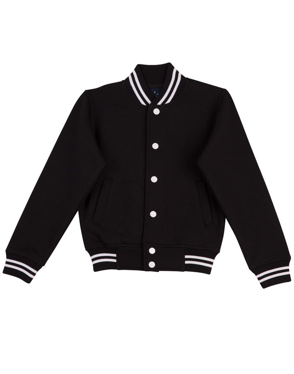 Kids Fleece Varsity Jacket [53-FL11K]