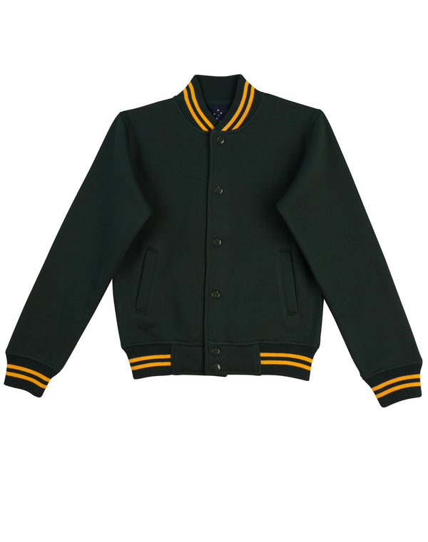 Kids Fleece Varsity Jacket [53-FL11K]