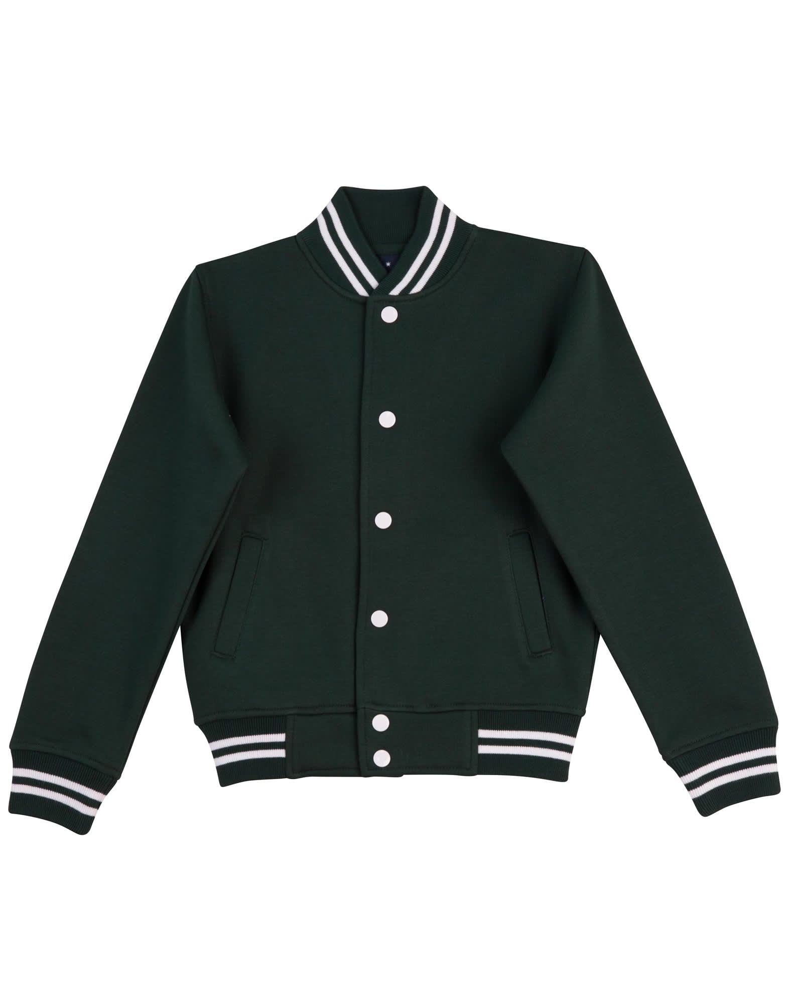 Kids Fleece Varsity Jacket [53-FL11K]