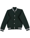 Kids Fleece Varsity Jacket [53-FL11K]