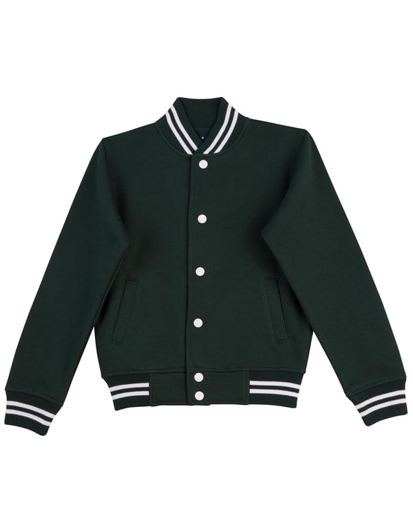 Kids Fleece Varsity Jacket [53-FL11K]