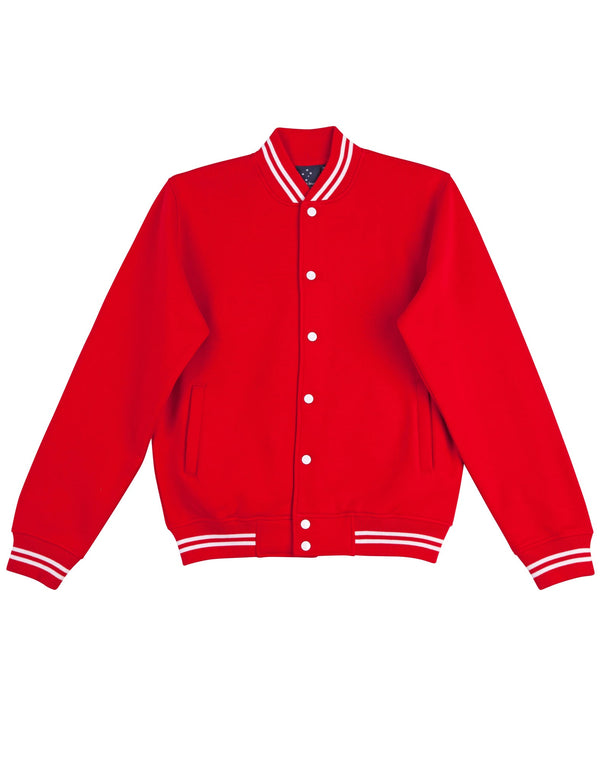 Kids Fleece Varsity Jacket [53-FL11K]