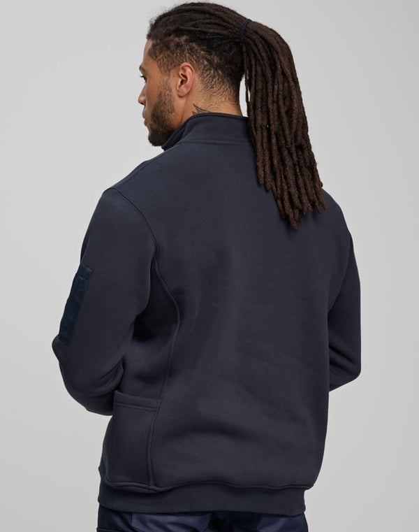 Unisex Premium Fleece Half Zip Work Sweat [53-FL15]