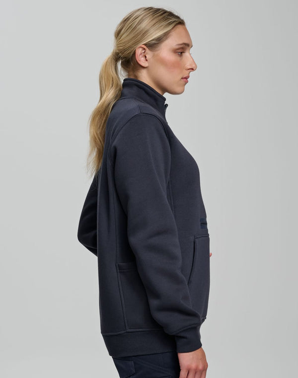 Unisex Premium Fleece Half Zip Work Sweat [53-FL15]