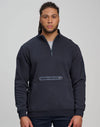 Unisex Premium Fleece Half Zip Work Sweat [53-FL15]