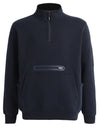 Unisex Premium Fleece Half Zip Work Sweat [53-FL15]