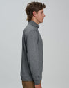 Mens Half Zip L/S Sweat Top [53-FL25]