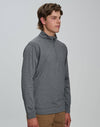Mens Half Zip L/S Sweat Top [53-FL25]
