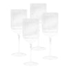 Ivy Ribbed Wine Glasses [11-G102]