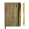 Wood Look Notebook and Pen Gift Set [19-GS043]