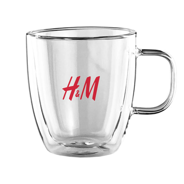 Garna Double Wall Glass Cup 350ml [19-GW014]