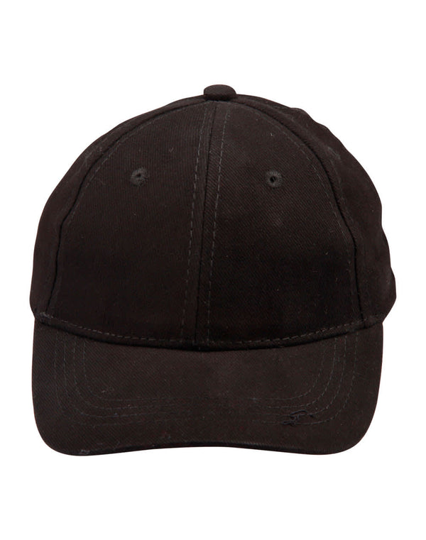 Kids brushed cotton cap [53-H1055]
