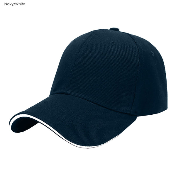 Const 6 Panel Cotton Sandwich Cap [19-HDW005]