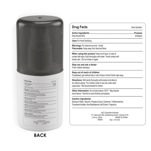30ml Hand Sanitiser Spray [19-HS004]