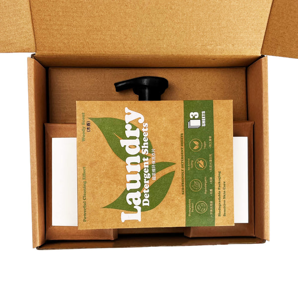Paper Soap and Bottle Gift Set [19-HSP004]