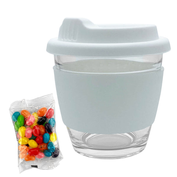 Jelly Bean In Venice Glass Coffee Cup [19-JB013]