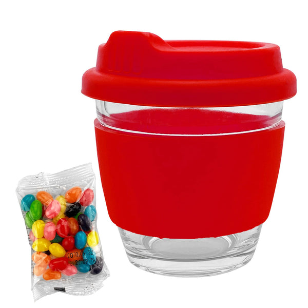 Jelly Bean In Venice Glass Coffee Cup [19-JB013]