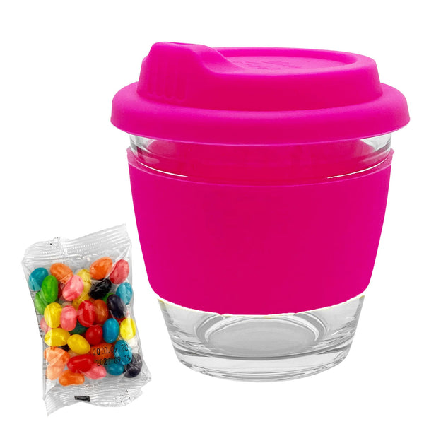 Jelly Bean In Venice Glass Coffee Cup [19-JB013]