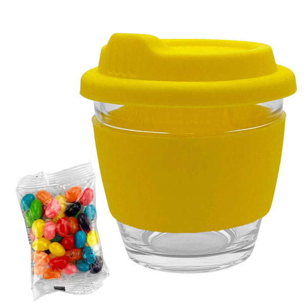 Jelly Bean In Venice Glass Coffee Cup [19-JB013]