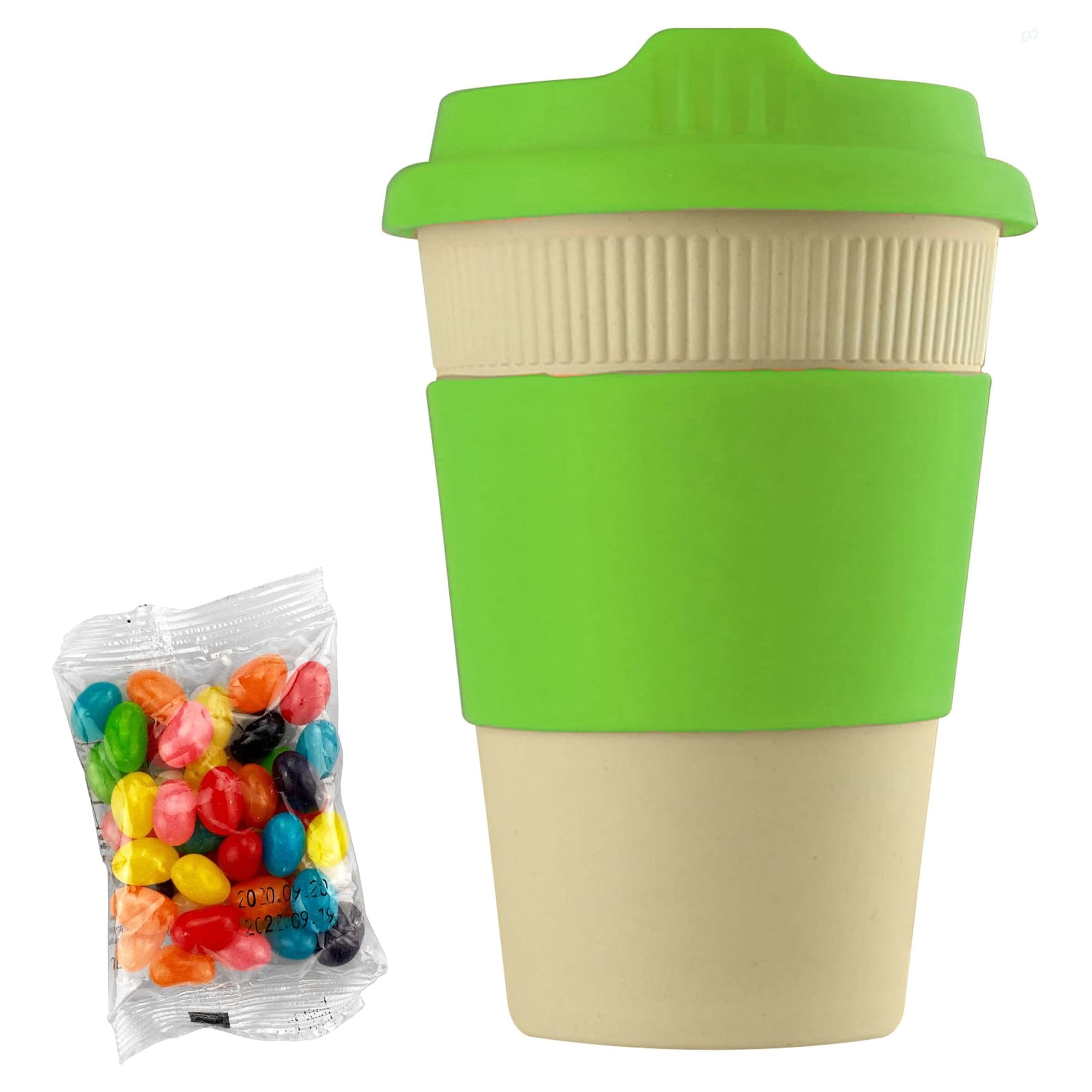 Jelly Bean In 12oz Bamboo Cup [19-JB015]