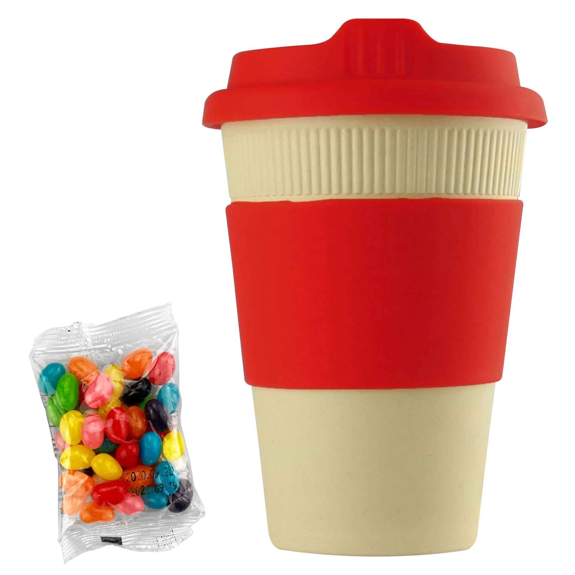 Jelly Bean In 12oz Bamboo Cup [19-JB015]