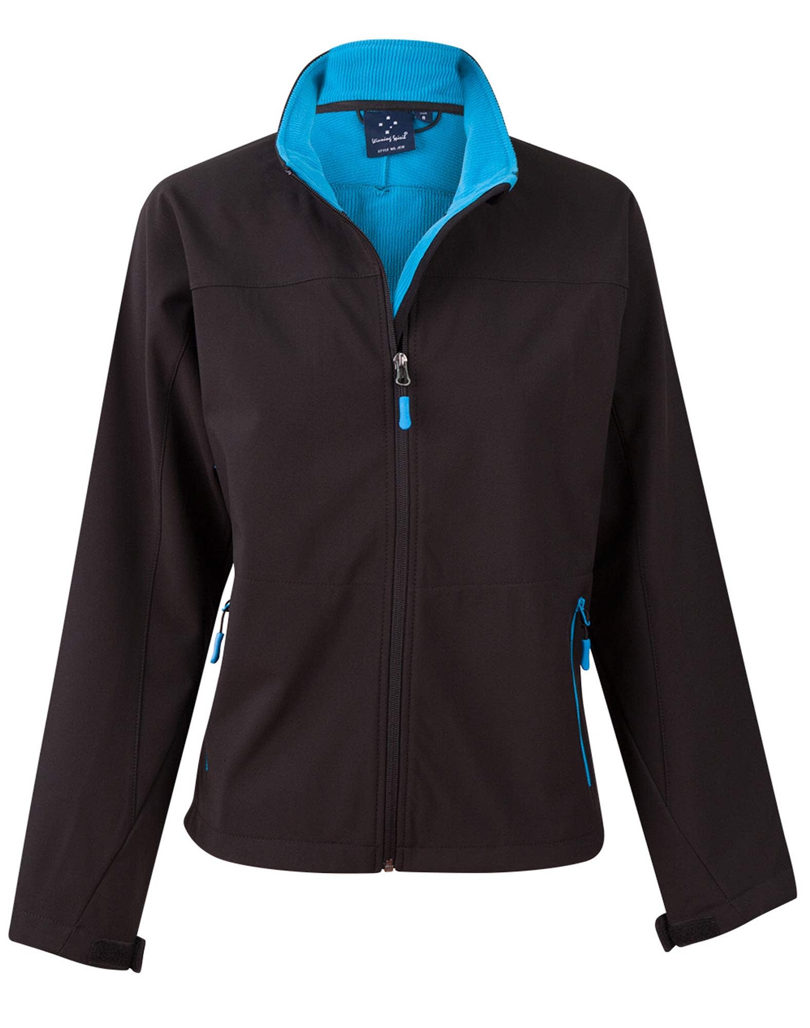 Ladies Softshell Contrast Jacket [53-JK16]