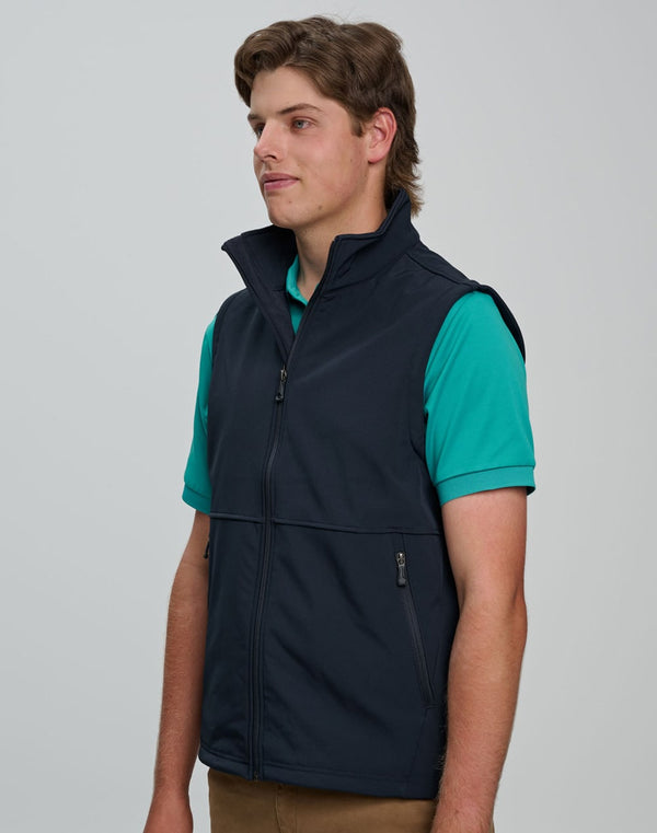 Mens Softshell HiTech Vest [53-JK25]