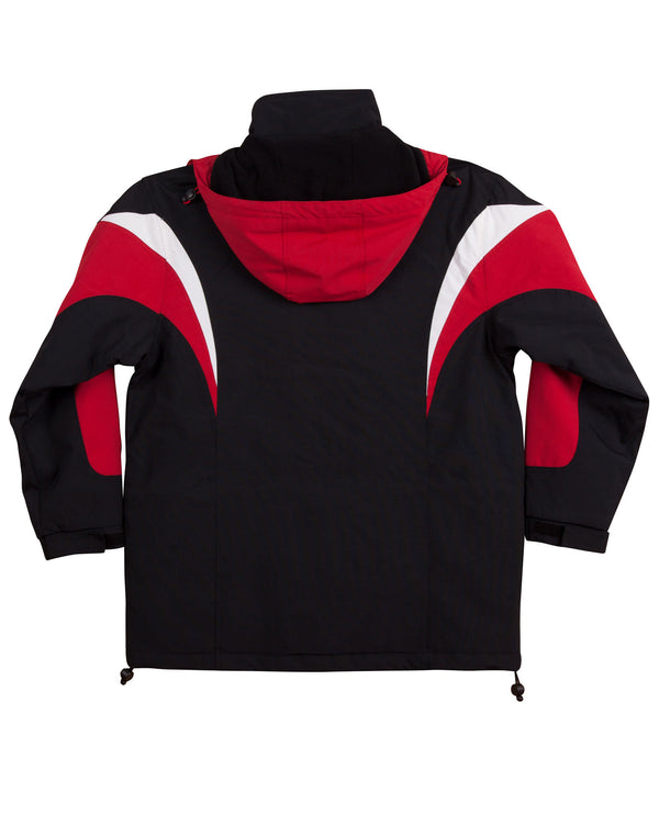 WINNING SPIRIT Bathurst Tri Colour Jacket With Hood Unisex [53-JK28]