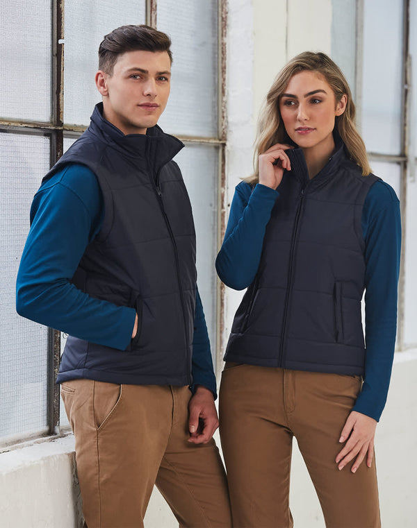 Ladies Nylon Ripstop Padded Vest [53-JK30]