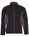 WINNING SPIRIT Whistler Softshell Contrast Jacket Mens [53-JK31]