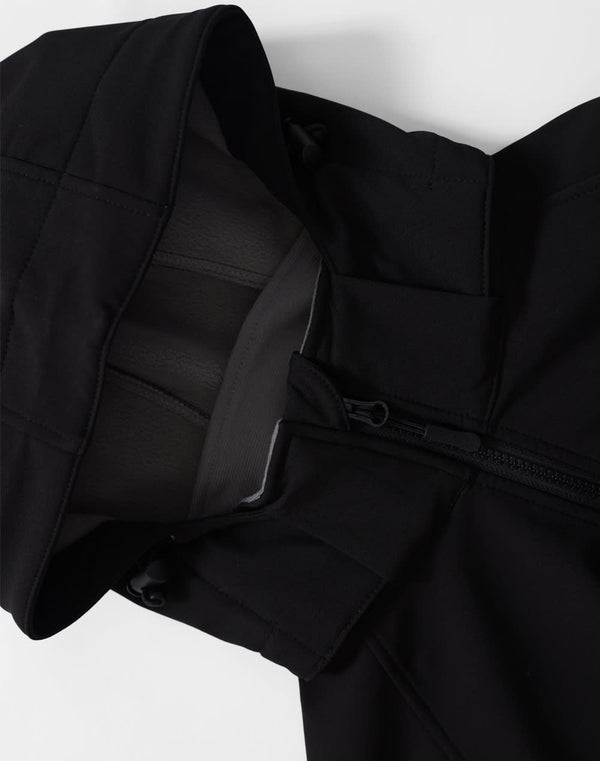 Mens Softshell Full Zip Hoodie [53-JK33]