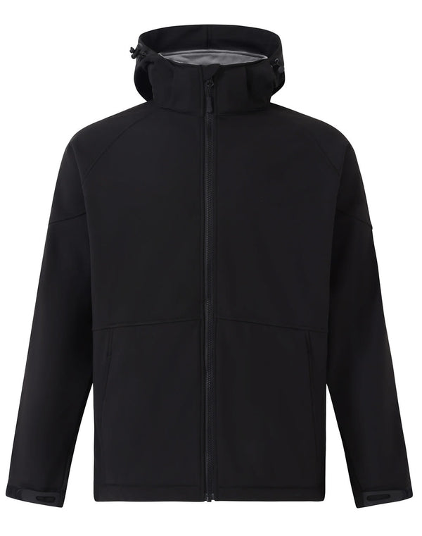 Kids Softshell Full Zip Hoodie [53-JK33K]