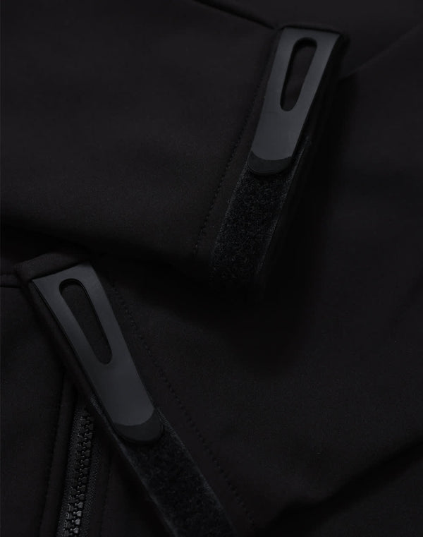 Mens Softshell Full Zip Hoodie [53-JK33]
