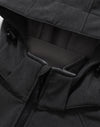 Mens Softshell Full Zip Hoodie [53-JK33]