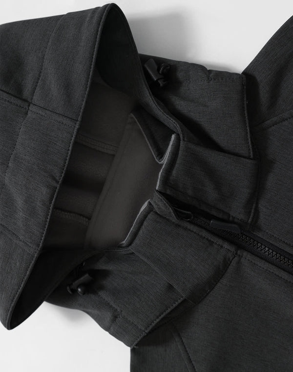 Mens Softshell Full Zip Hoodie [53-JK33]
